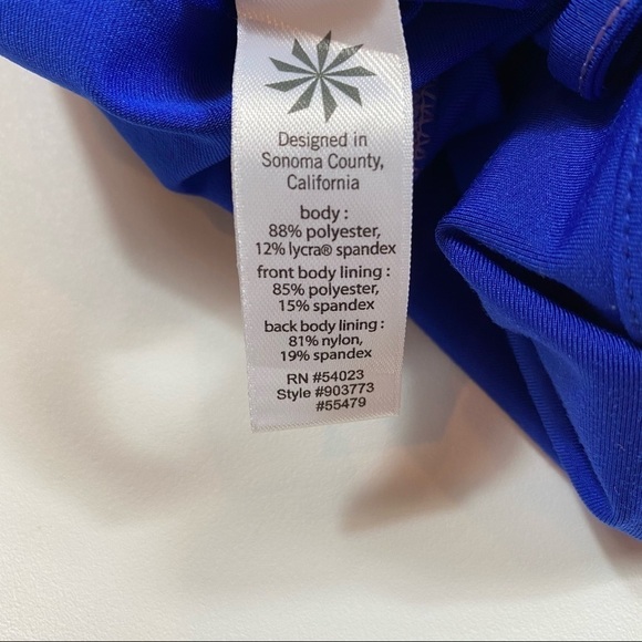 Athleta Blue Workout Yoga Tinker Tank Top XS - Picture 9 of 10